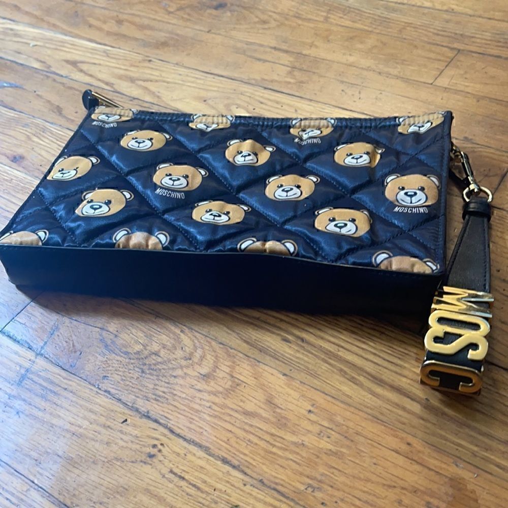Moschino  Clutch Bag Wrislet - Picture 7 of 13